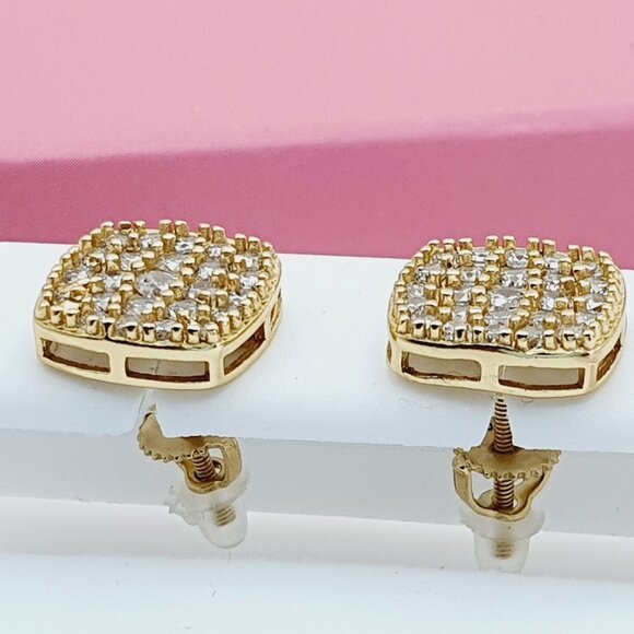 "925 Sterling Silver Cubic Zirconia Earrings, U19254613 - Picture 6 of 11